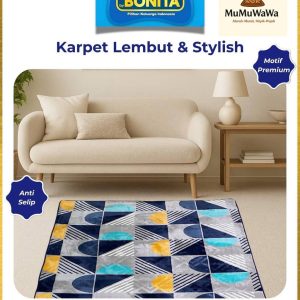 KARPET VIONA BY BONITA KARPET LEMBUT & STYLISH MOTIF PREMIUM KLS12