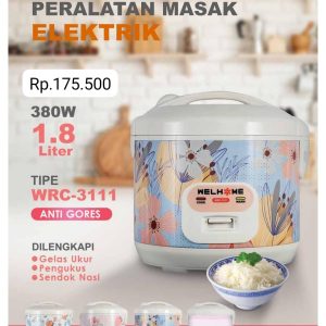 RICE COOKER 1,8 LITER 380W TIPE WRC-3111
