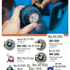 REGULATOR GAS + SELANG