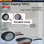 Wajan Gagang Teflon 32 Cm TD