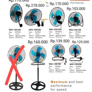 KIPAS ANGIN METAL SERIES
