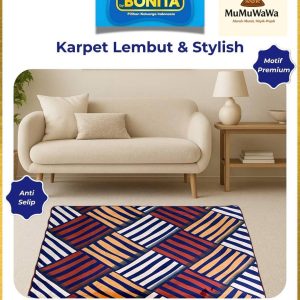KARPET VIONA BY BONITA KARPET LEMBUT & STYLISH MOTIF PREMIUM KLS18