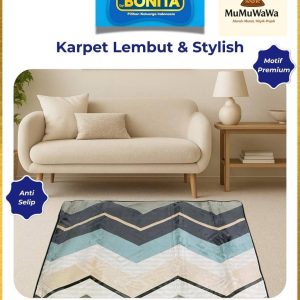 KARPET VIONA BY BONITA KARPET LEMBUT & STYLISH MOTIF PREMIUM KLS17