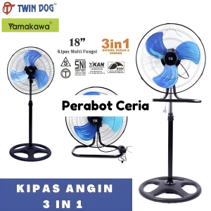 Kipas Angin Besi 3 in 1 18 Inch TD