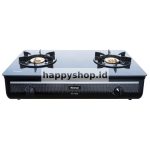 Kompor Gas 2 Tungku RINNAI 712-GA Black